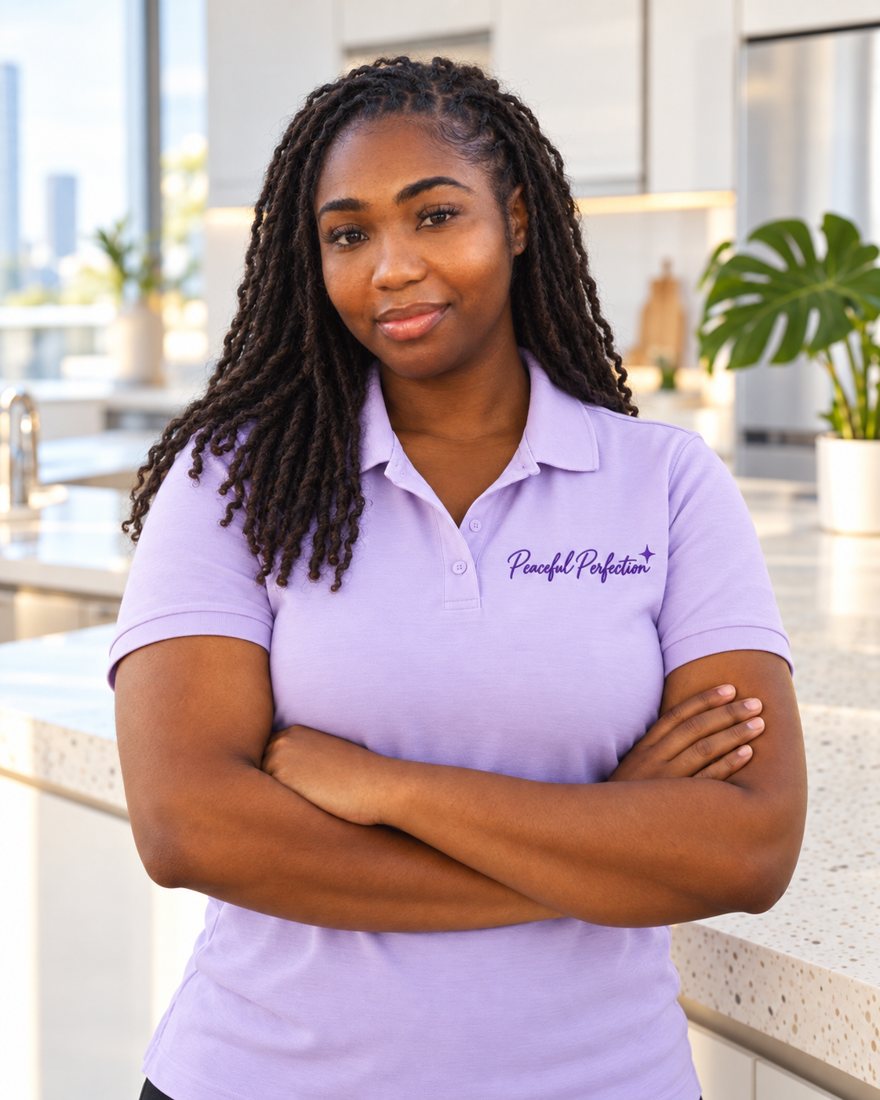 Keiya Roby, owner of Peaceful Perfection